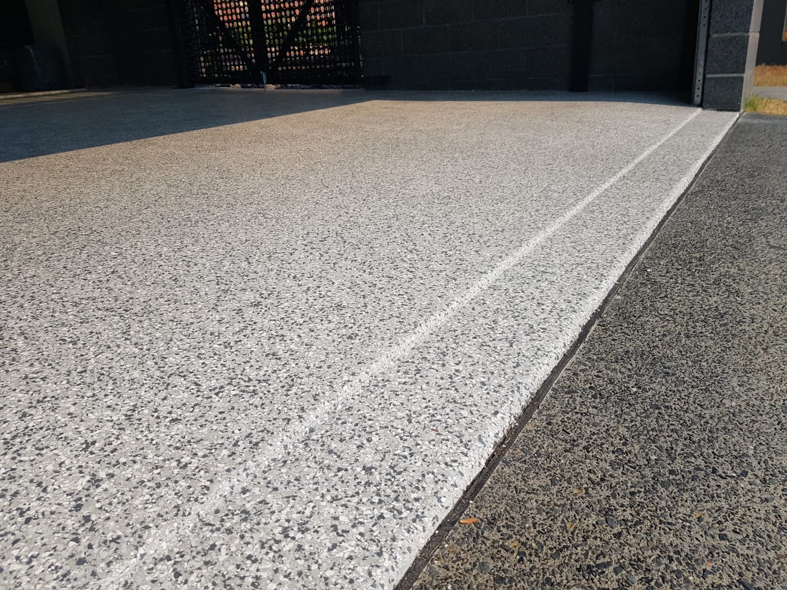 Flake Flooring project by Total Grind N Polish