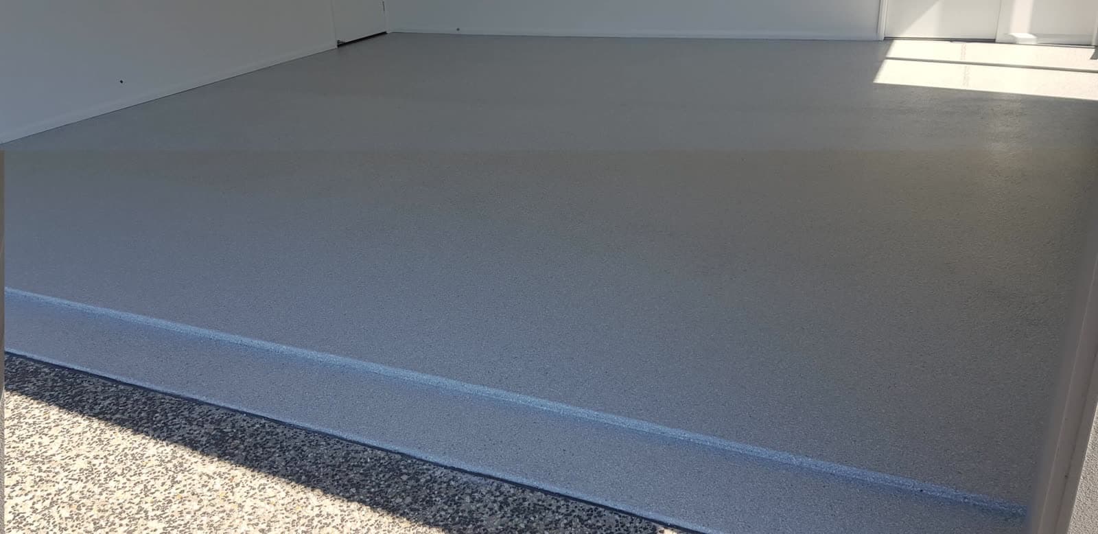 Flake Flooring project by Total Grind N Polish