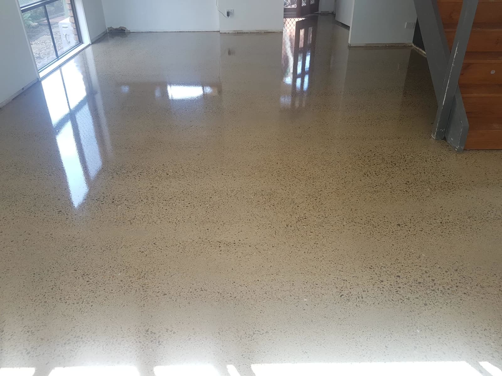 The floors behind the paperwork., project photo 7 of 8