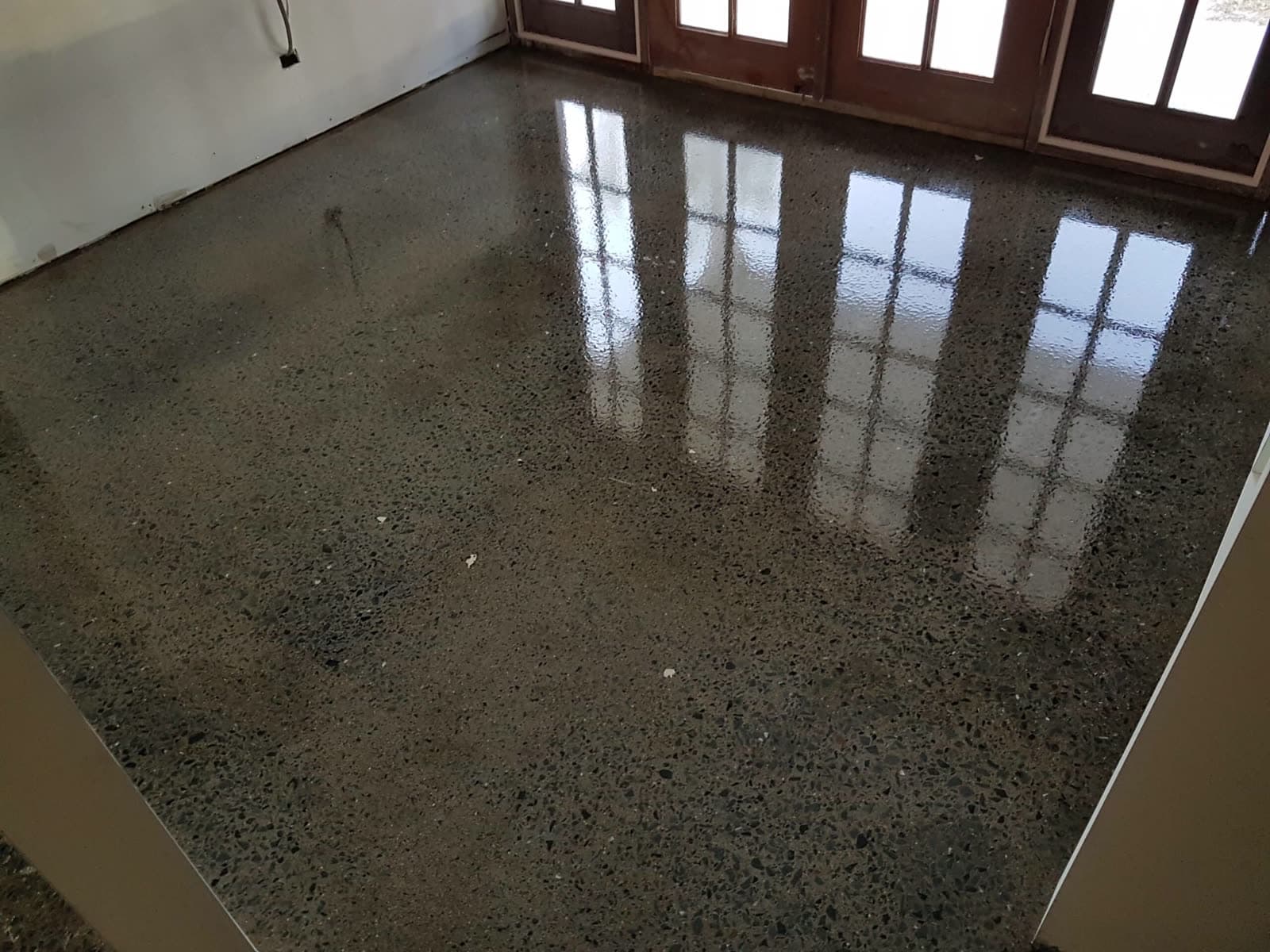Internal Concrete Grinding & Sealing project by Total Grind N Polish