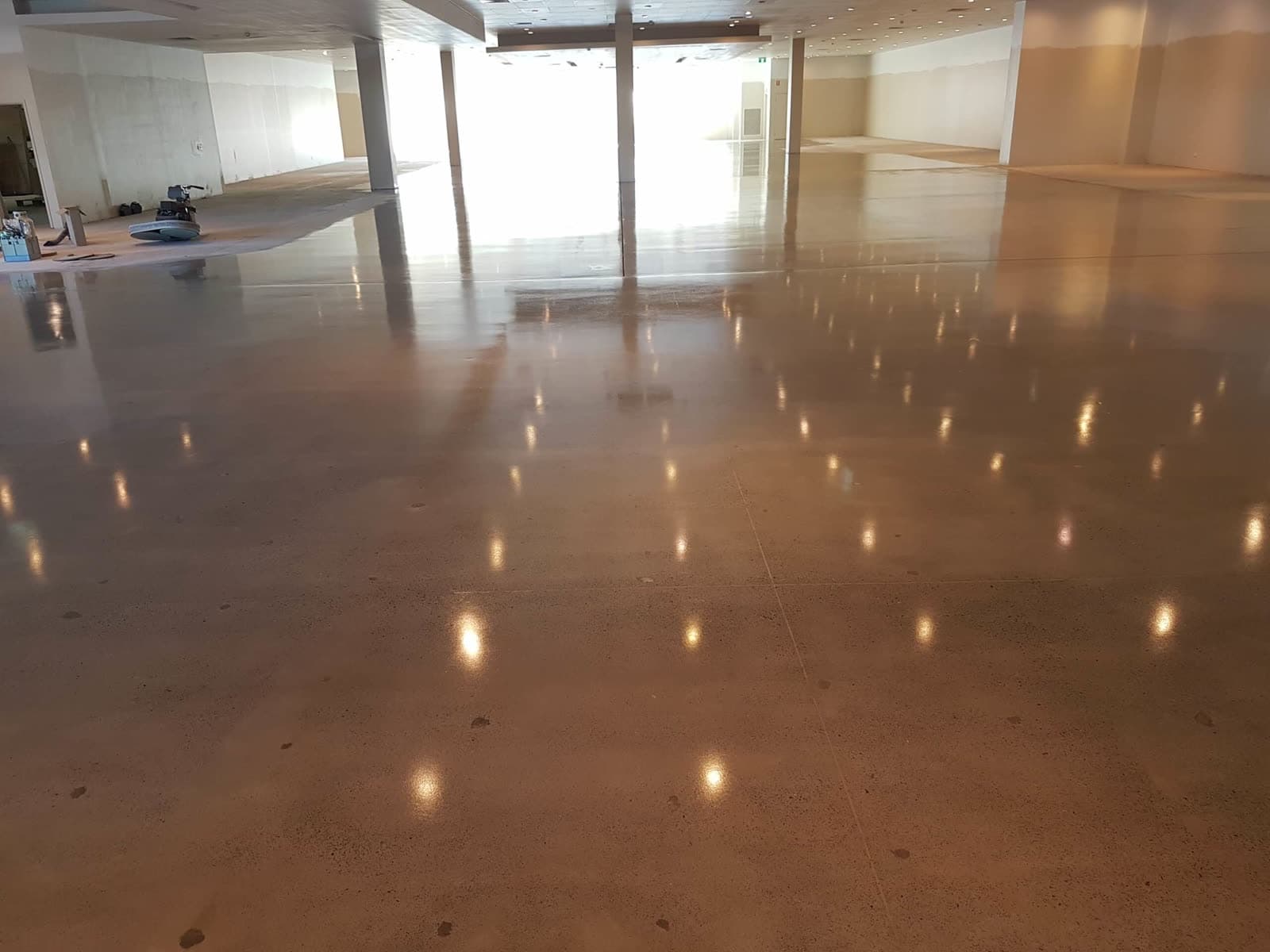 Internal Concrete Grinding & Sealing project by Total Grind N Polish