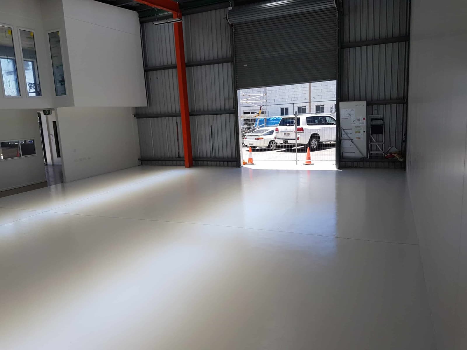 The floors behind the paperwork., project photo 1 of 8