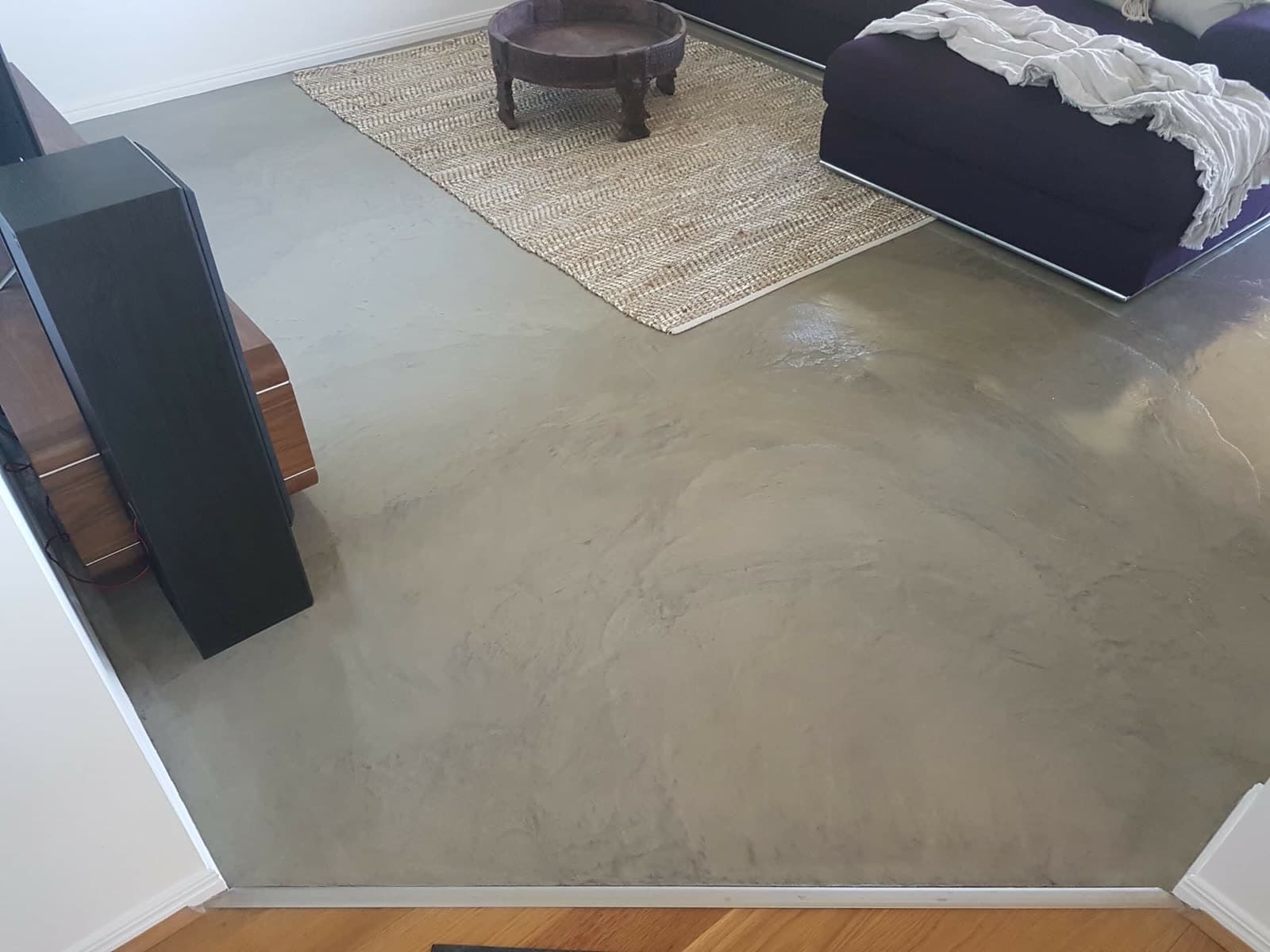 Faux-Stone & Microcement project by Total Grind N Polish